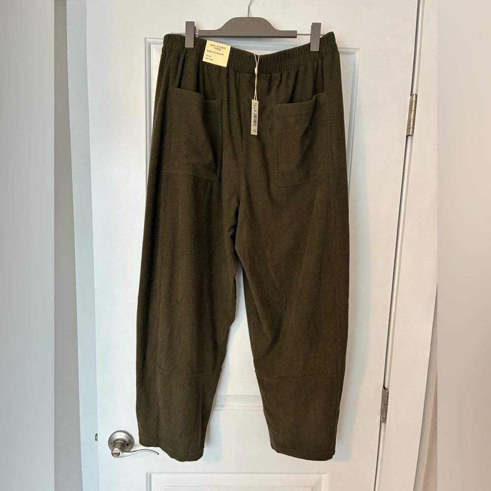 Sage Olive Corduroy Men’s Relaxed Pants